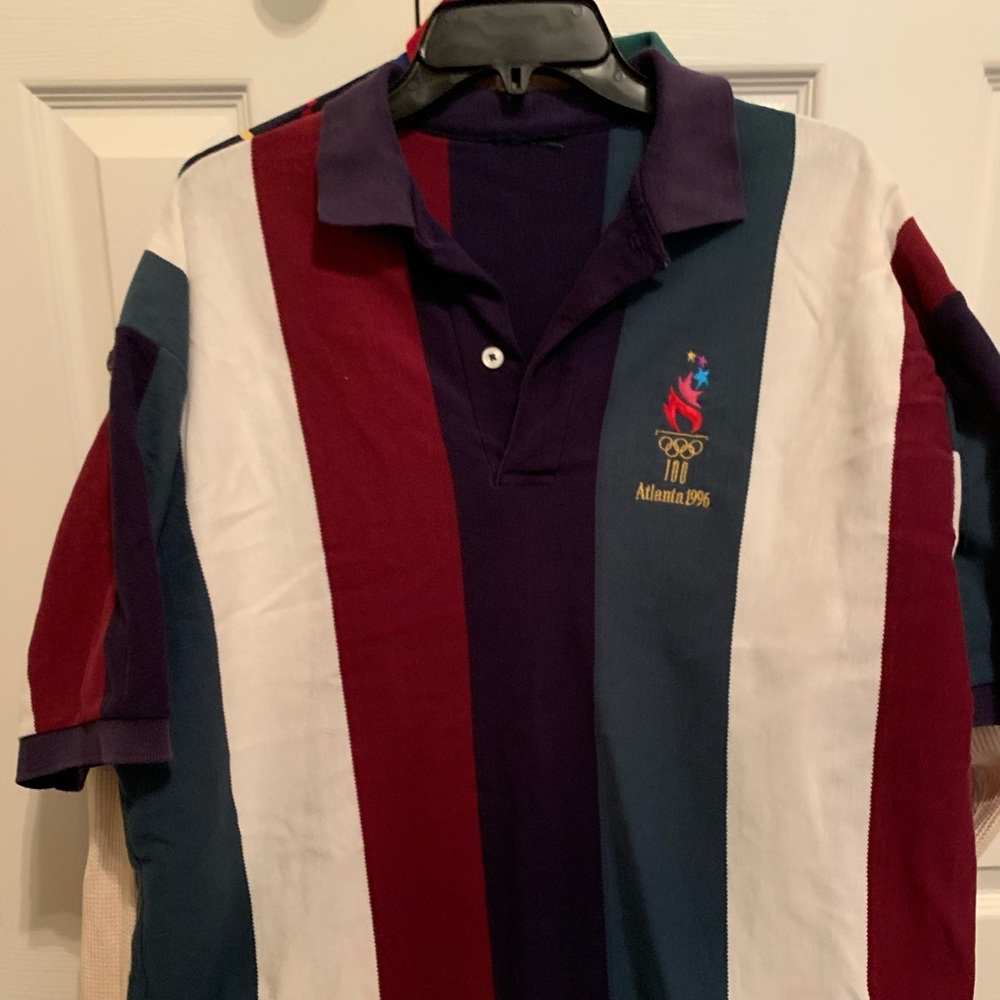 Vintage 1996 Atlanta Olympics Polo
